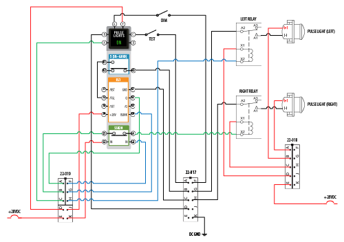 Alternating Pulse Lights