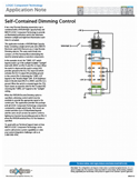 Self-Contained Dimming Control