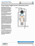 Three Position Toggle Function, Momentary Action