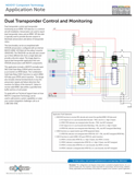 Dual Transponder Control and Monitoring